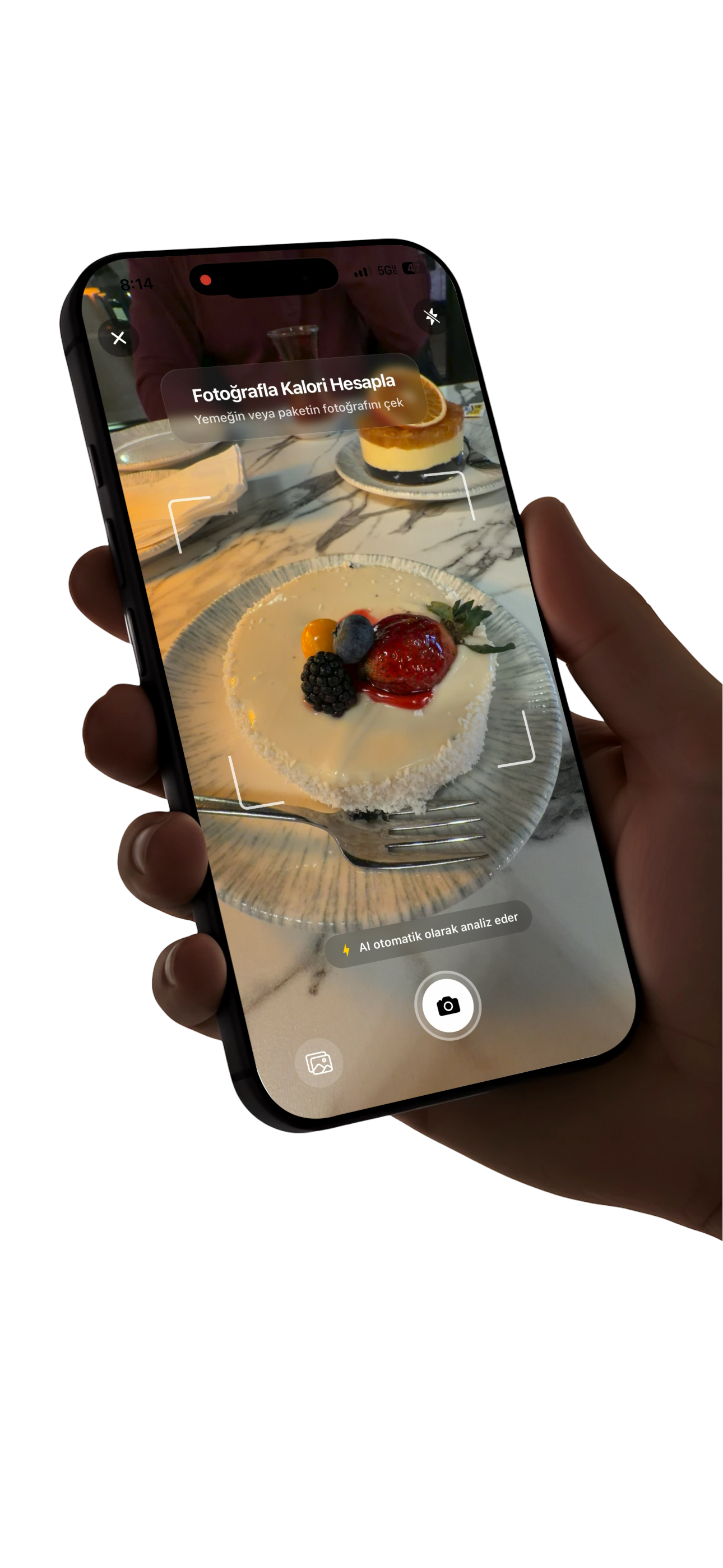 Fotoğraf ile kalori hesaplama